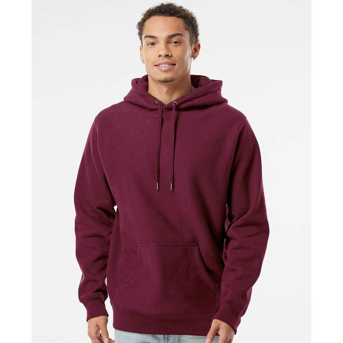 no-logo Independent Trading Co. Legend Heavyweight Cross-Grain Hoodie-Men's Layering-Independent Trading Co.-Thread Logic
