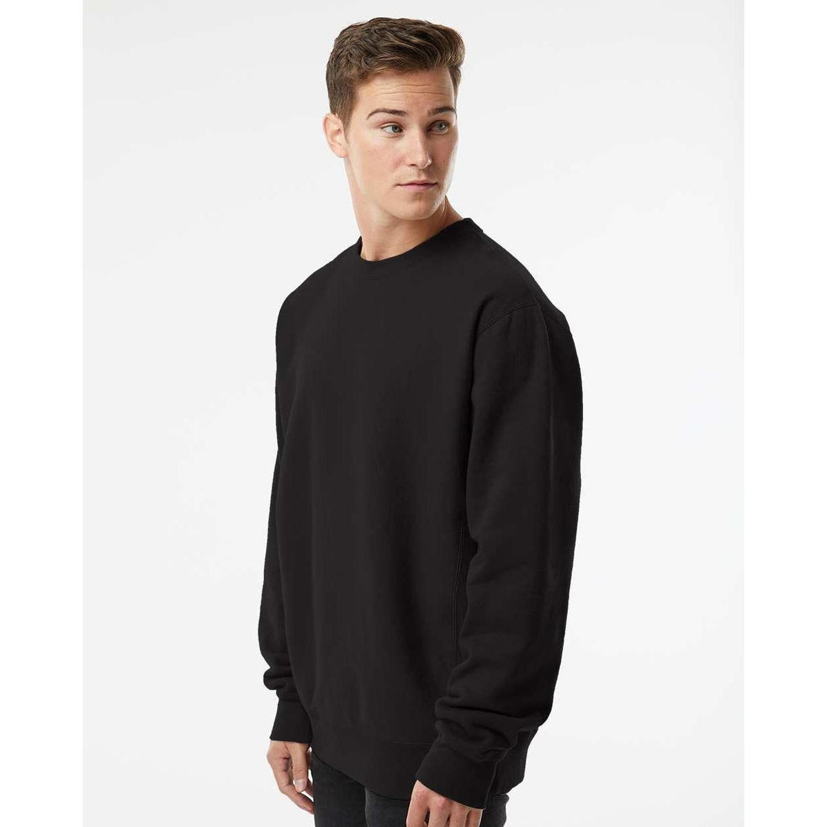 no-logo Independent Trading Co. Legend Premium Heavyweight Cross-Grain Sweatshirt-Men's Layering-Independent Trading Co.-Thread Logic