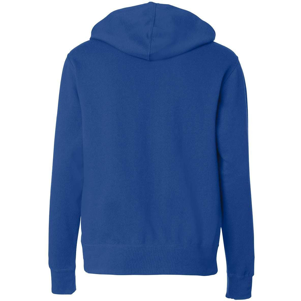 no-logo Independent Trading Co. Lightweight Full-Zip Hooded Sweatshirt-Men's Layering-Independent Trading Co.-Thread Logic