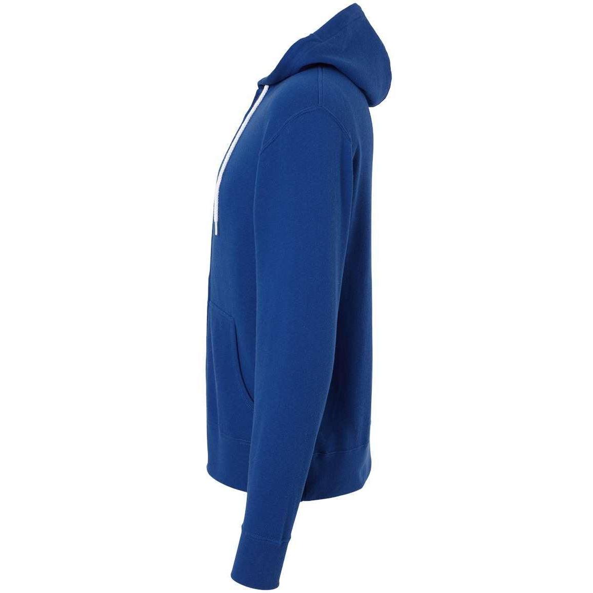 no-logo Independent Trading Co. Lightweight Full-Zip Hooded Sweatshirt-Men's Layering-Independent Trading Co.-Thread Logic