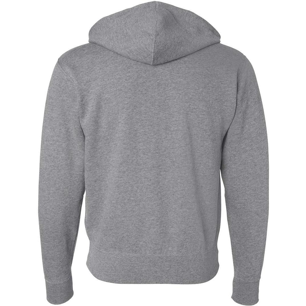 no-logo Independent Trading Co. Lightweight Full-Zip Hooded Sweatshirt-Men's Layering-Independent Trading Co.-Thread Logic