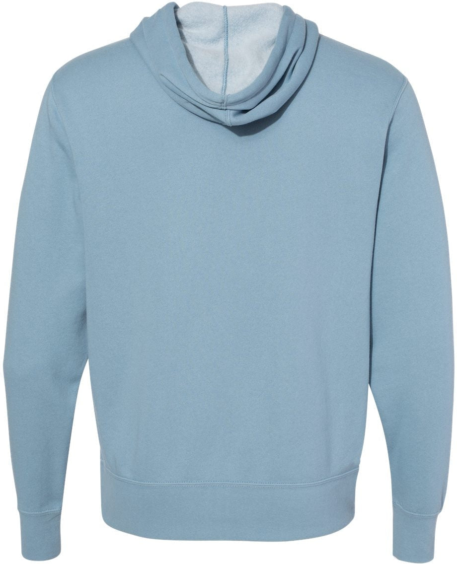 no-logo Independent Trading Co. Lightweight Full-Zip Hooded Sweatshirt-Men's Layering-Independent Trading Co.-Thread Logic
