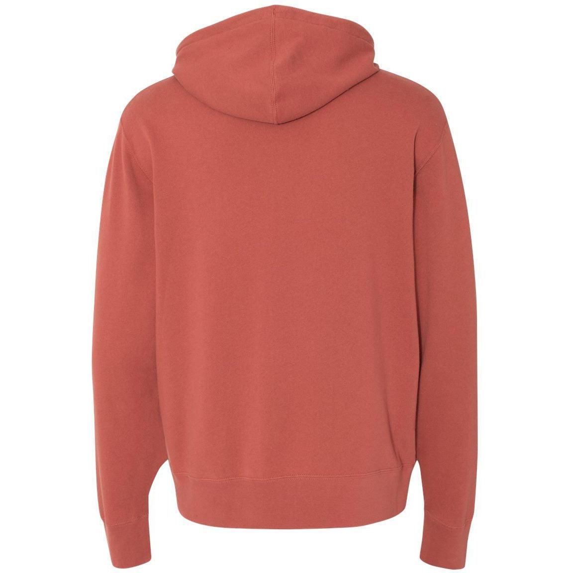 no-logo Independent Trading Co. Lightweight Full-Zip Hooded Sweatshirt-Men's Layering-Independent Trading Co.-Thread Logic