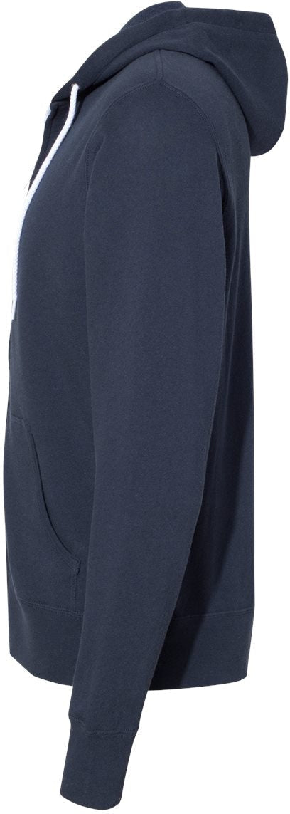 no-logo Independent Trading Co. Lightweight Full-Zip Hooded Sweatshirt-Men's Layering-Independent Trading Co.-Thread Logic