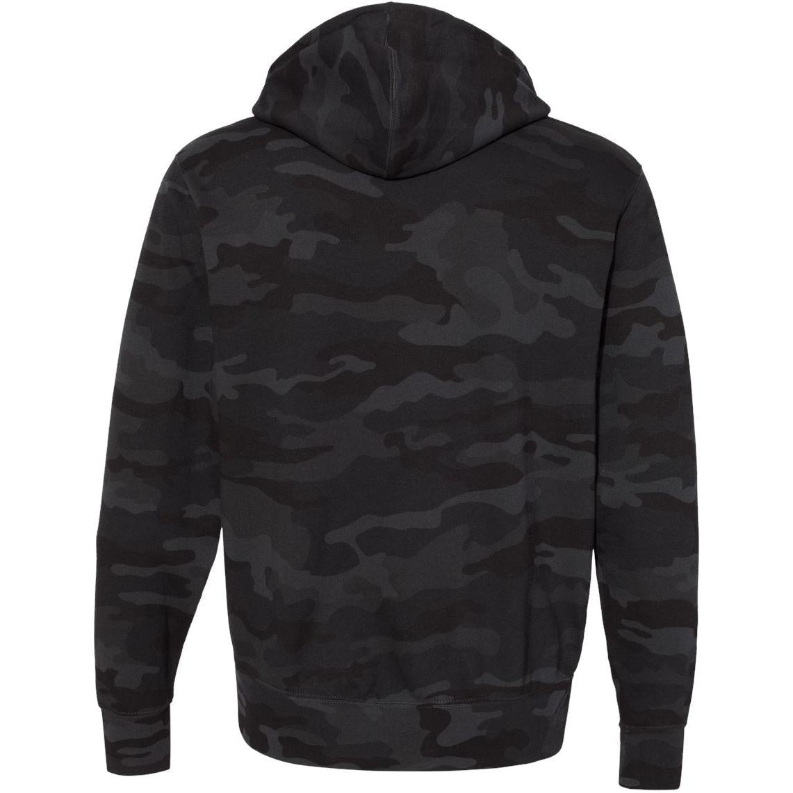 no-logo Independent Trading Co. Lightweight Full-Zip Hooded Sweatshirt-Men's Layering-Independent Trading Co.-Thread Logic