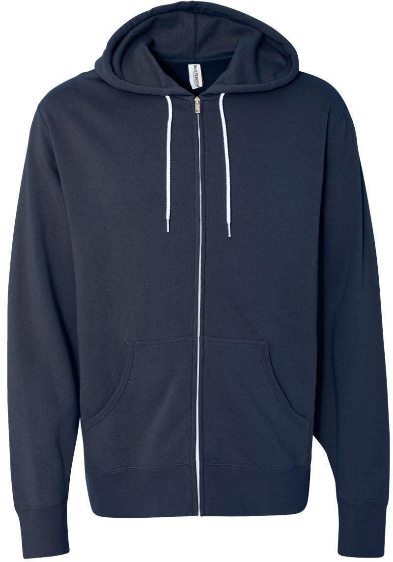 Independent Trading Co. AFX90UNZ Full-Zip Sweatshirt with Custom