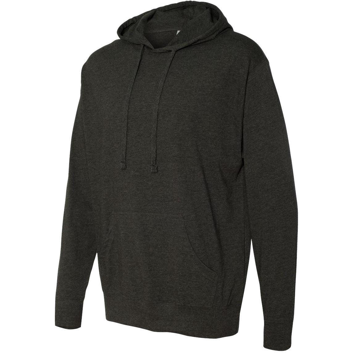 no-logo Independent Trading Co. Lightweight Hooded Pullover T-Shirt -Men's T Shirts-Independent Trading Co.-Thread Logic