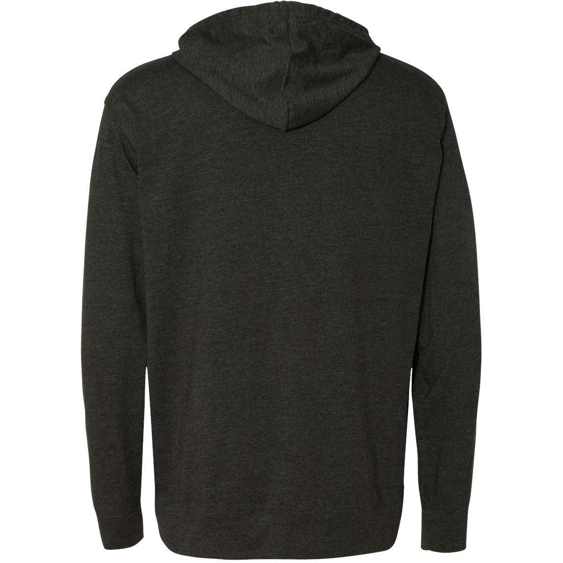 no-logo Independent Trading Co. Lightweight Hooded Pullover T-Shirt -Men's T Shirts-Independent Trading Co.-Thread Logic