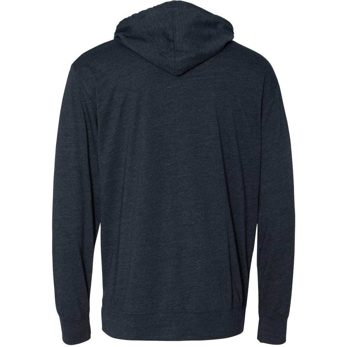 no-logo Independent Trading Co. Lightweight Hooded Pullover T-Shirt -Men's T Shirts-Independent Trading Co.-Thread Logic