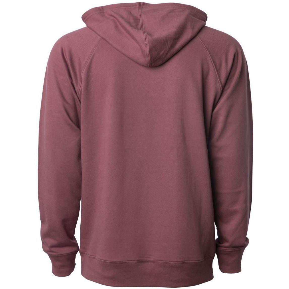 no-logo Independent Trading Co. Lightweight Loopback Terry Hooded Pullover-Men's Layering-Independent Trading Co.-Thread Logic
