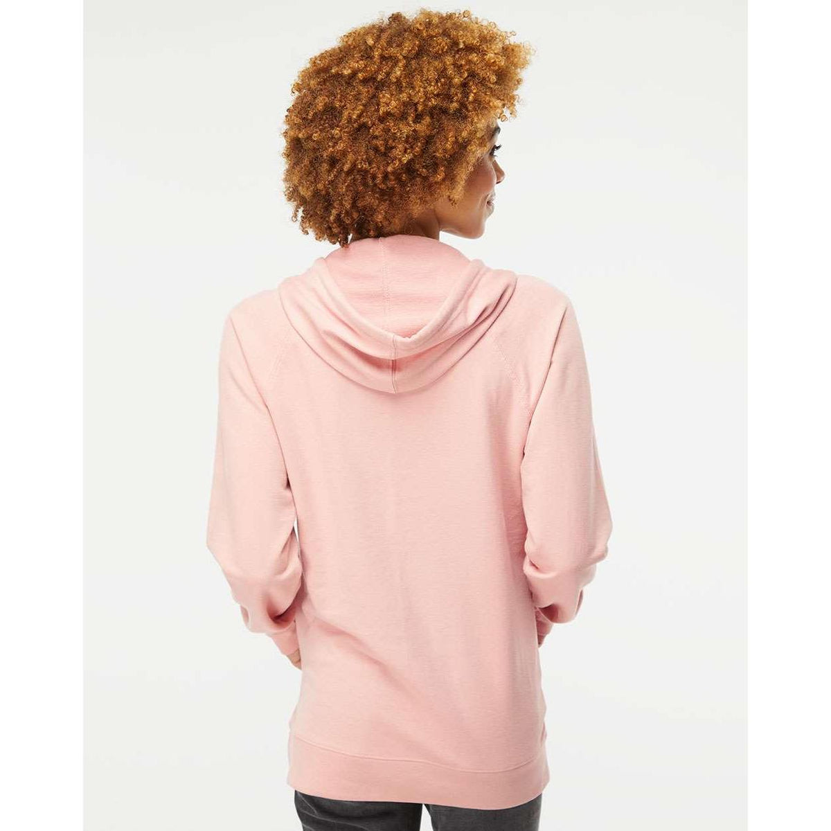 no-logo Independent Trading Co. Lightweight Loopback Terry Hooded Pullover-Men's Layering-Independent Trading Co.-Thread Logic