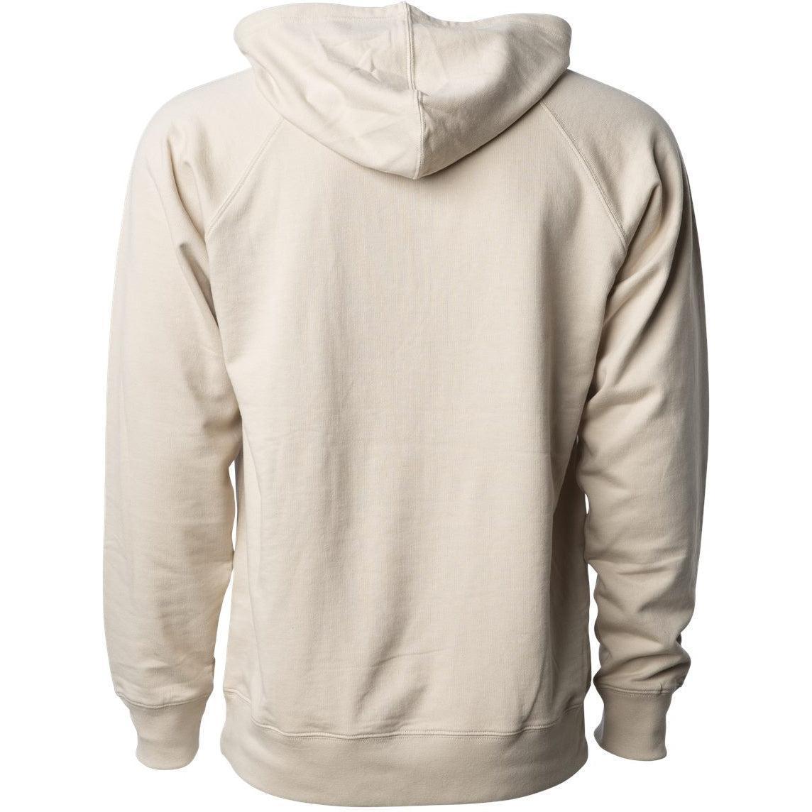 no-logo Independent Trading Co. Lightweight Loopback Terry Hooded Pullover-Men's Layering-Independent Trading Co.-Thread Logic