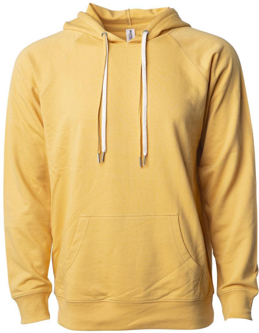 OUTLET-Independent Trading Co. Lightweight Loopback Terry Hooded Pullover