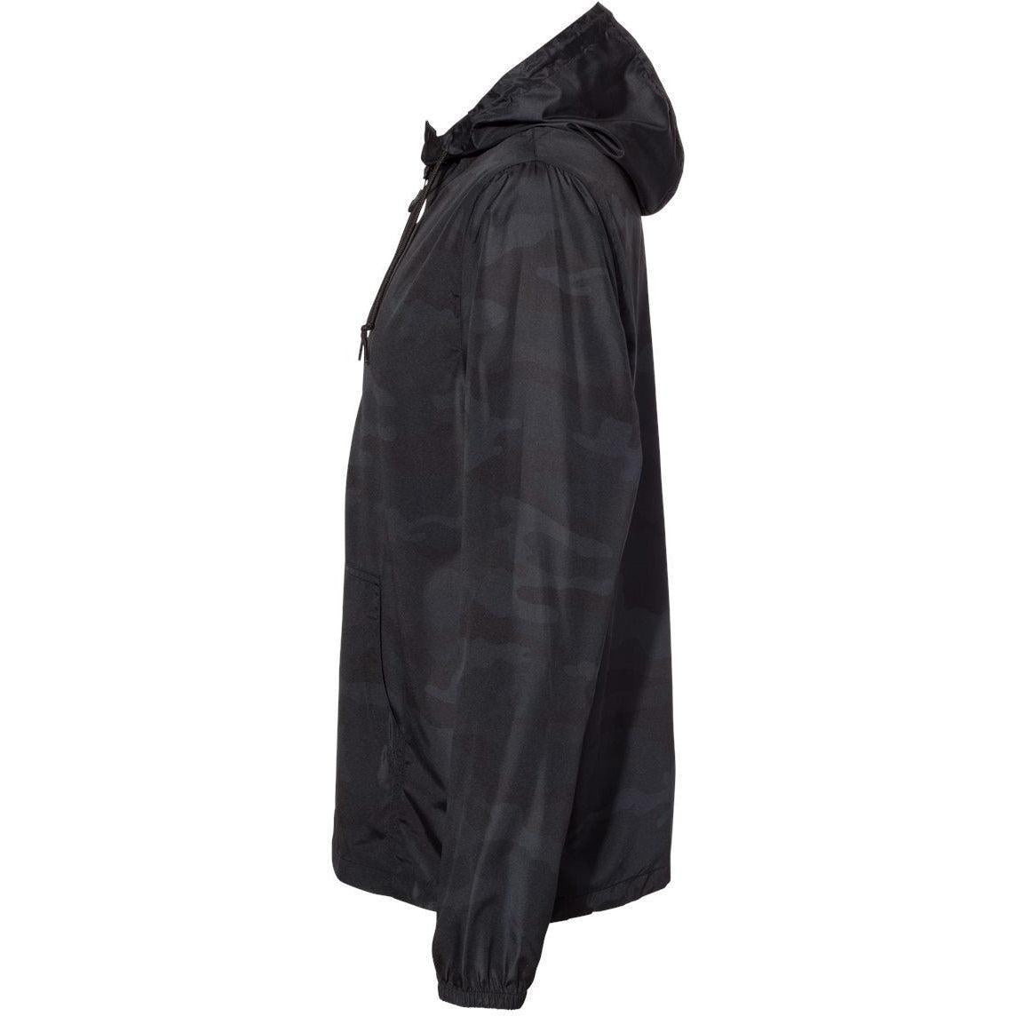 no-logo Independent Trading Co. Lightweight Windbreaker Pullover Jacket -Men's Jackets-Independent Trading Co.-Thread Logic