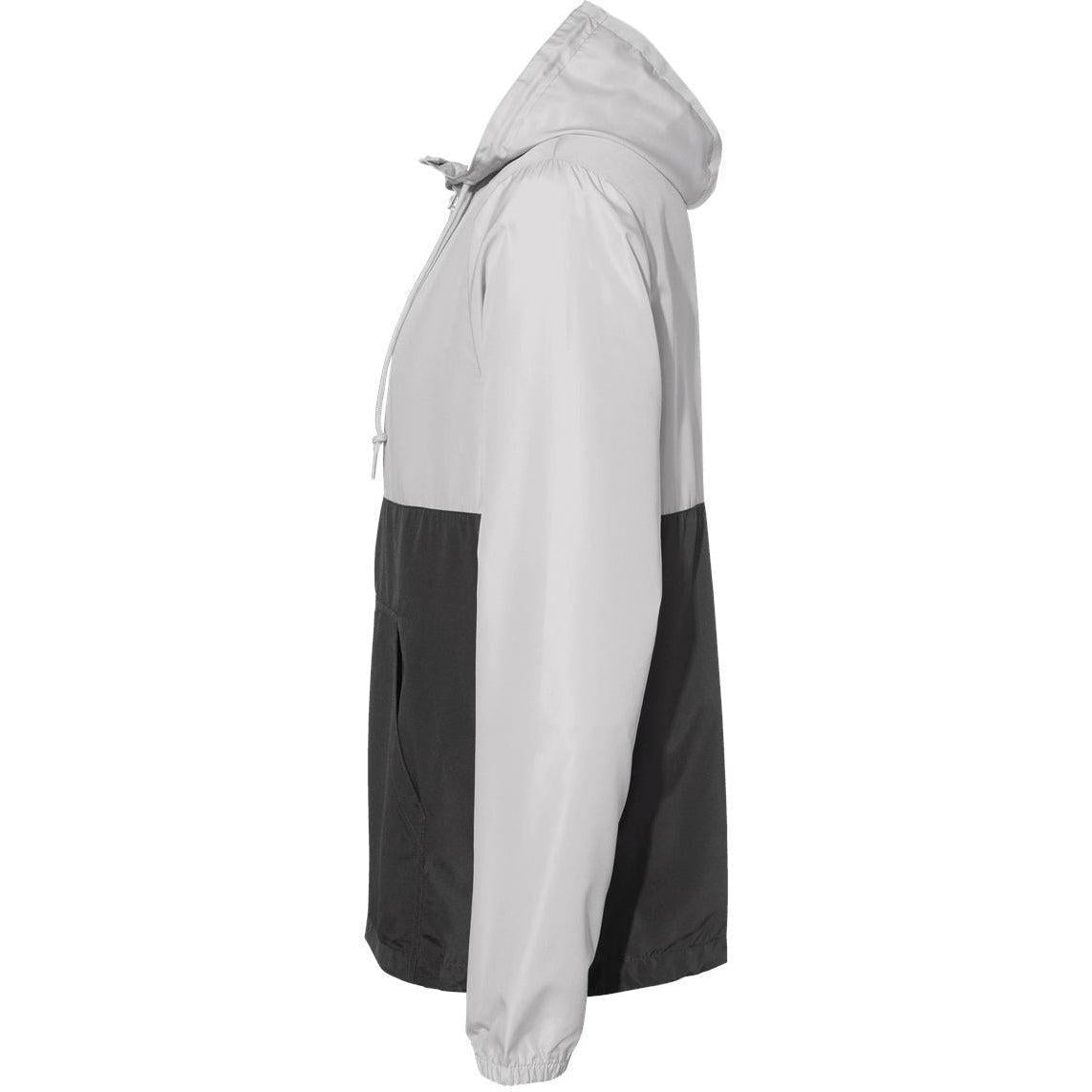 no-logo Independent Trading Co. Lightweight Windbreaker Pullover Jacket -Men's Jackets-Independent Trading Co.-Thread Logic