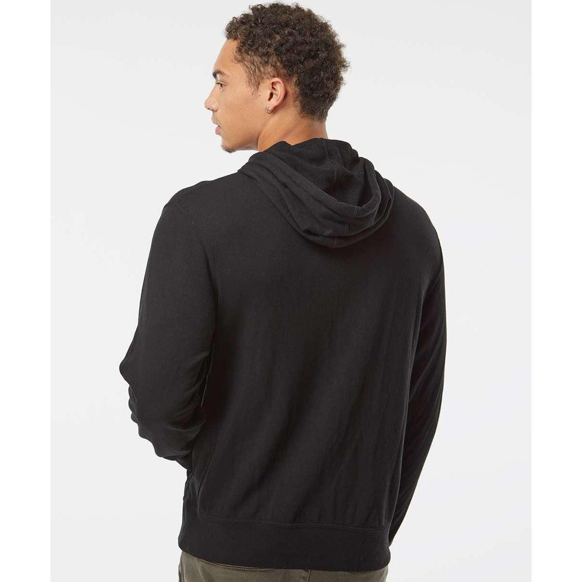 no-logo Independent Trading Co. Midweight French Terry Hooded Sweatshirt -Men's Layering-Independent Trading Co.-Thread Logic