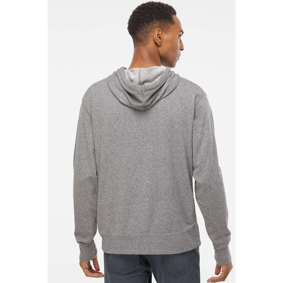 no-logo Independent Trading Co. Midweight French Terry Hooded Sweatshirt -Men's Layering-Independent Trading Co.-Thread Logic