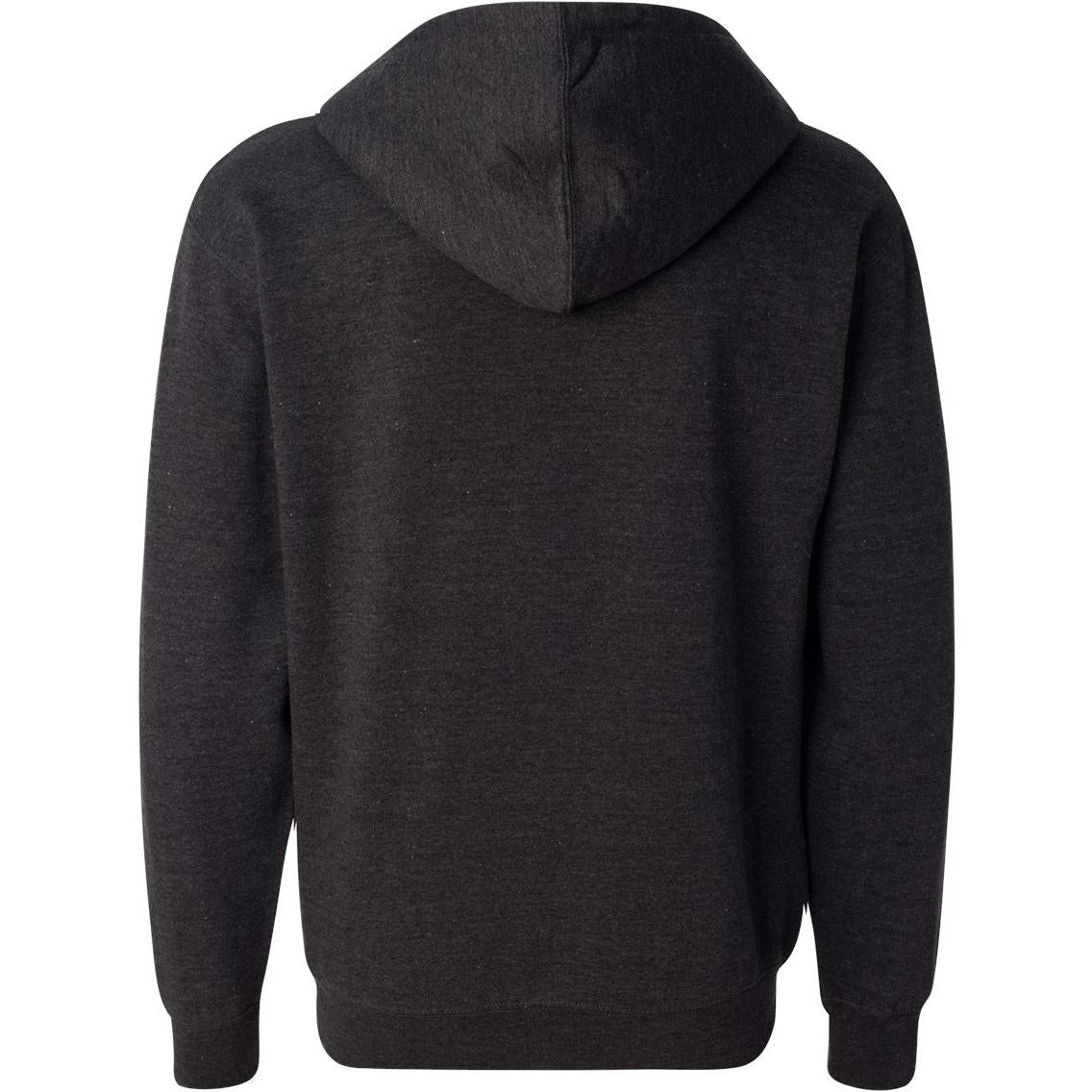 no-logo Independent Trading Co. Midweight Full-Zip Hooded Sweatshirt -Men's Layering-Independent Trading Co.-Thread Logic