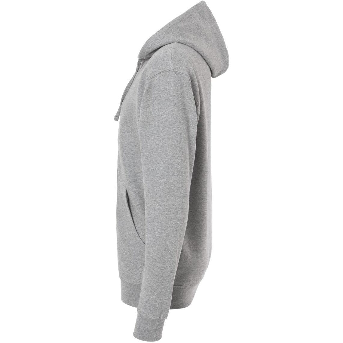 no-logo Independent Trading Co. Midweight Full-Zip Hooded Sweatshirt -Men's Layering-Independent Trading Co.-Thread Logic