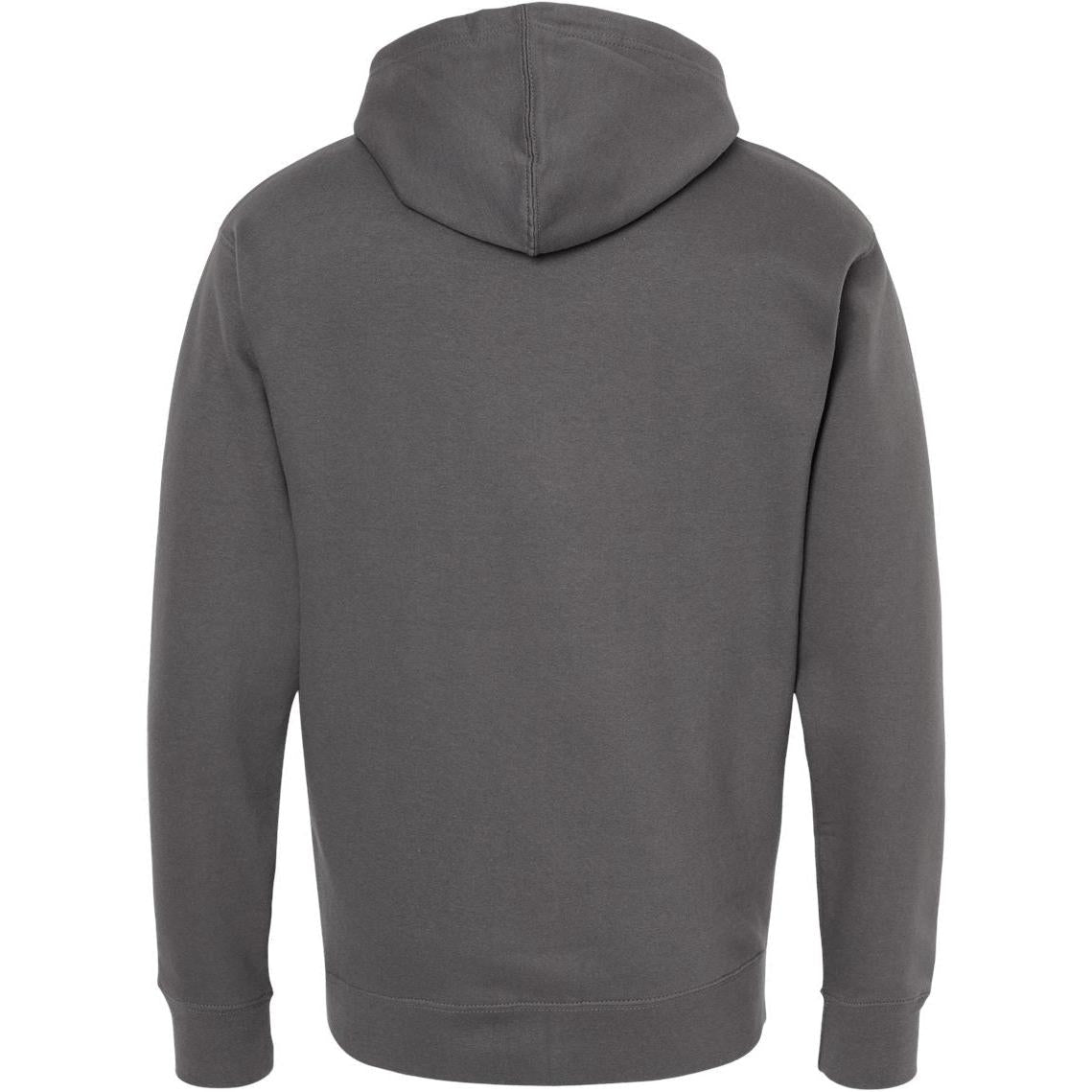 no-logo Independent Trading Co. Midweight Full-Zip Hooded Sweatshirt -Men's Layering-Independent Trading Co.-Thread Logic