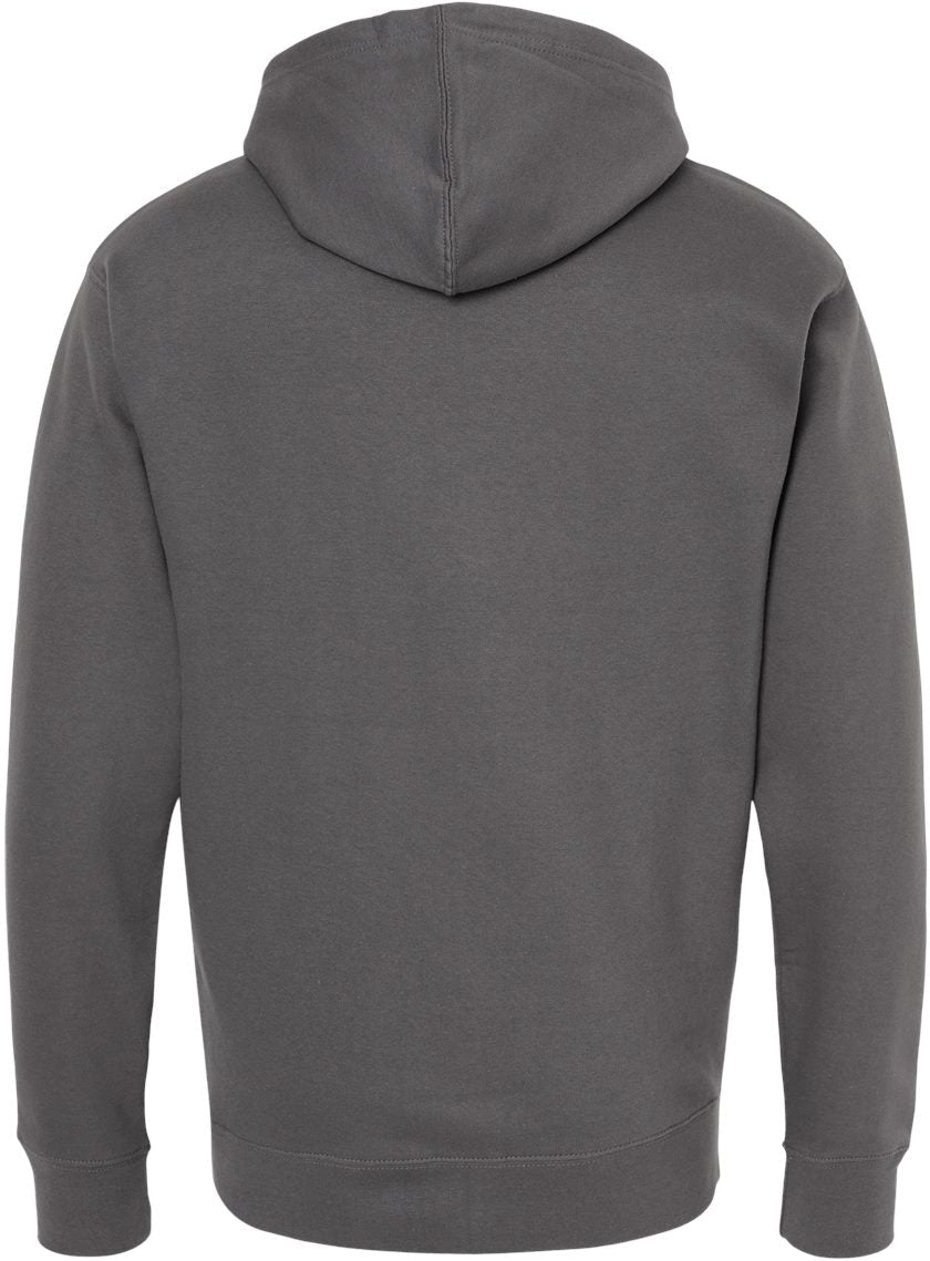 no-logo Independent Trading Co. Midweight Full-Zip Hooded Sweatshirt -Men's Layering-Independent Trading Co.-Thread Logic