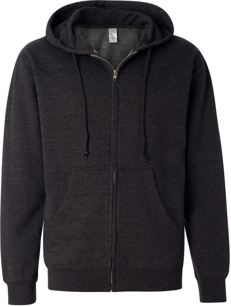 Independent Trading Co. Midweight Full-Zip Hooded Sweatshirt 