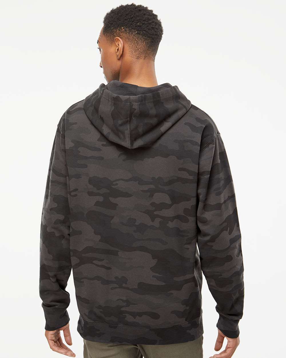 no-logo Independent Trading Co. Midweight Hooded Sweatshirt-Men's Layering-Independent Trading Co.-Thread Logic