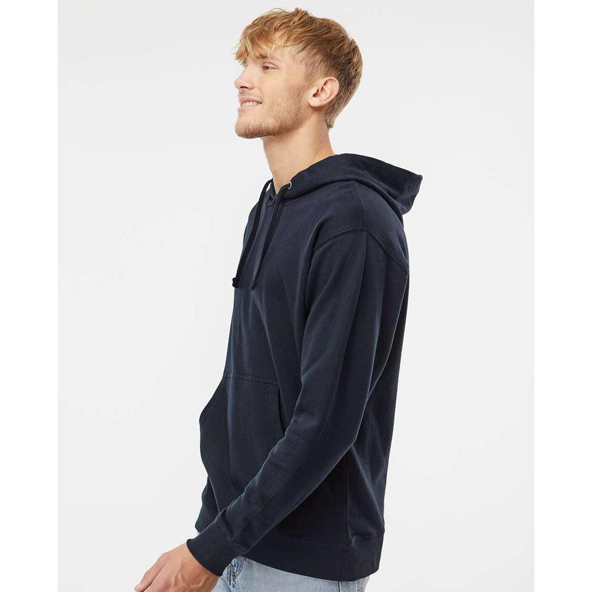 no-logo Independent Trading Co. Midweight Hooded Sweatshirt-Men's Layering-Independent Trading Co.-Thread Logic