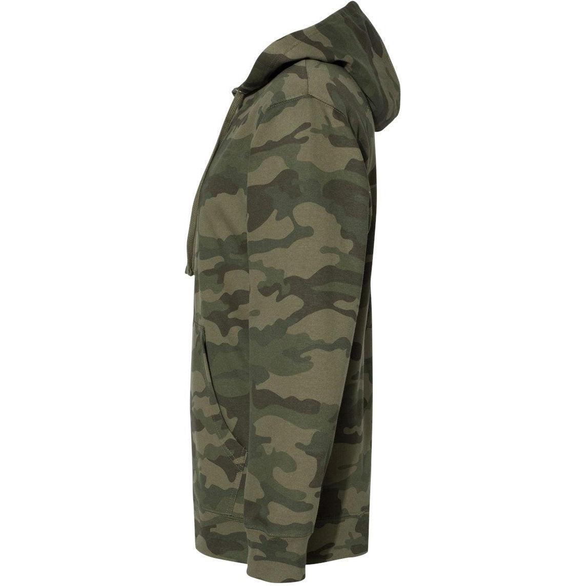 no-logo Independent Trading Co. Midweight Hooded Sweatshirt-Men's Layering-Independent Trading Co.-Thread Logic