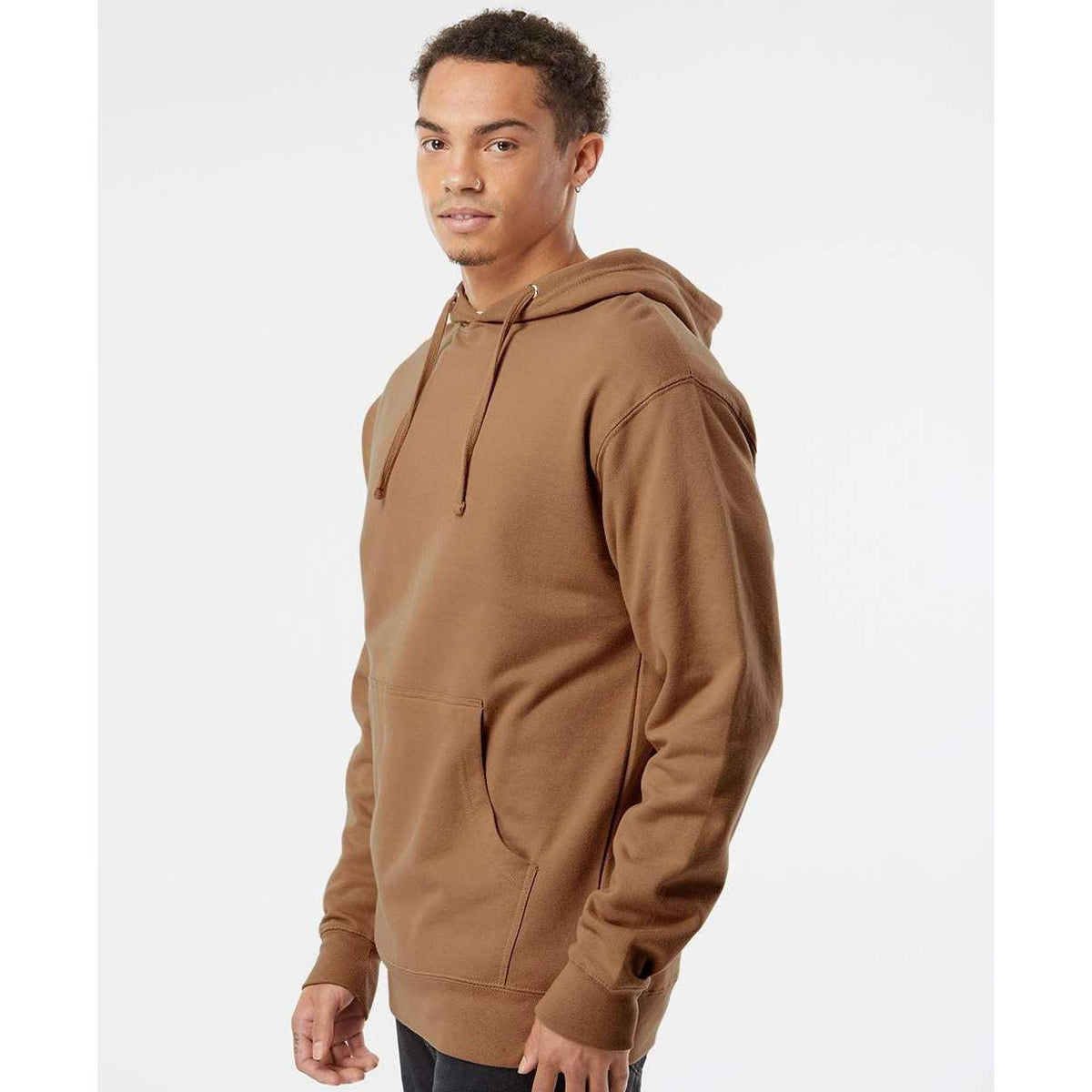 no-logo Independent Trading Co. Midweight Hooded Sweatshirt-Men's Layering-Independent Trading Co.-Thread Logic