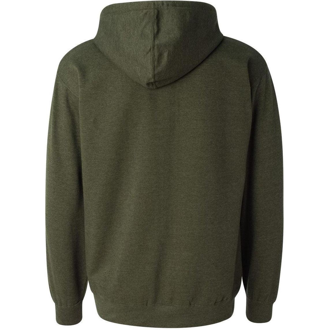 no-logo Independent Trading Co. Midweight Hooded Sweatshirt-Men's Layering-Independent Trading Co.-Thread Logic