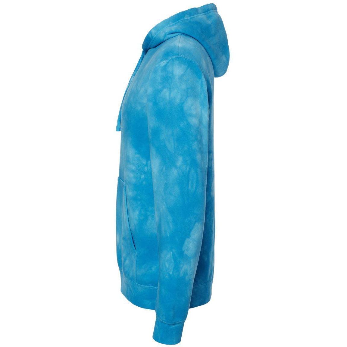 no-logo Independent Trading Co. Midweight Tie-Dye Hooded Sweatshirt-Men's Layering-Independent Trading Co.-Thread Logic