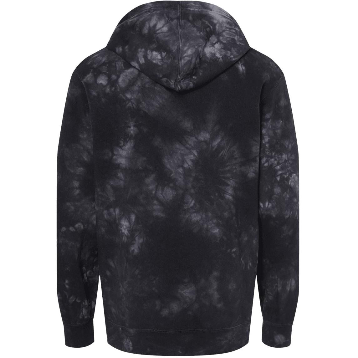 no-logo Independent Trading Co. Midweight Tie-Dye Hooded Sweatshirt-Men's Layering-Independent Trading Co.-Thread Logic