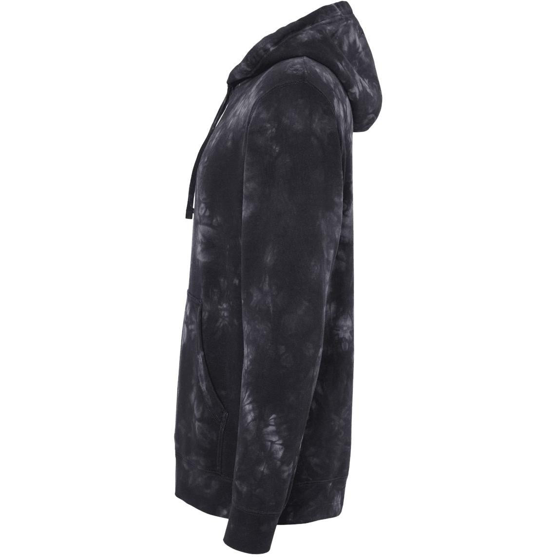 no-logo Independent Trading Co. Midweight Tie-Dye Hooded Sweatshirt-Men's Layering-Independent Trading Co.-Thread Logic