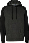 Independent Trading Co. Raglan Hooded Sweatshirt 