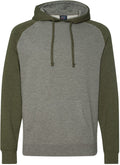 Independent Trading Co. Raglan Hooded Sweatshirt 