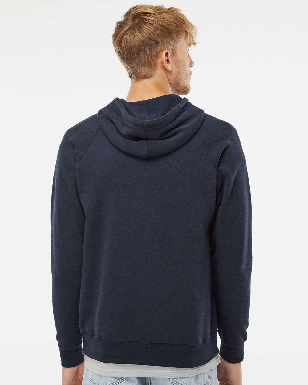 no-logo Independent Trading Co. Special Blend Raglan Hooded Sweatshirt-Men's Layering-Independent Trading Co.-Thread Logic
