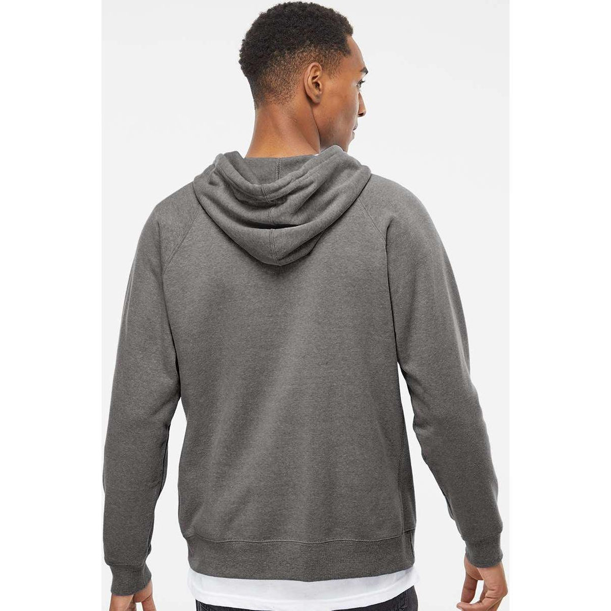 no-logo Independent Trading Co. Special Blend Raglan Hooded Sweatshirt-Men's Layering-Independent Trading Co.-Thread Logic