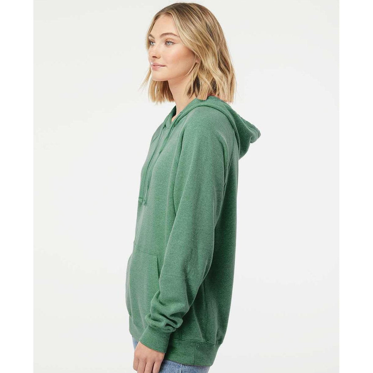 no-logo Independent Trading Co. Special Blend Raglan Hooded Sweatshirt-Men's Layering-Independent Trading Co.-Thread Logic
