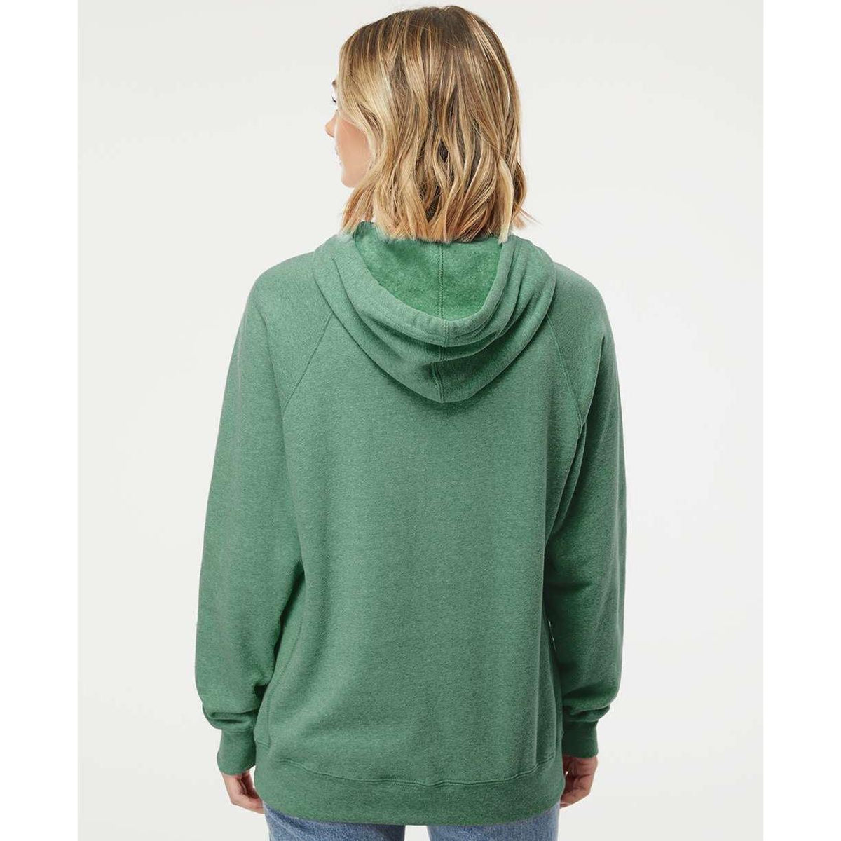 no-logo Independent Trading Co. Special Blend Raglan Hooded Sweatshirt-Men's Layering-Independent Trading Co.-Thread Logic