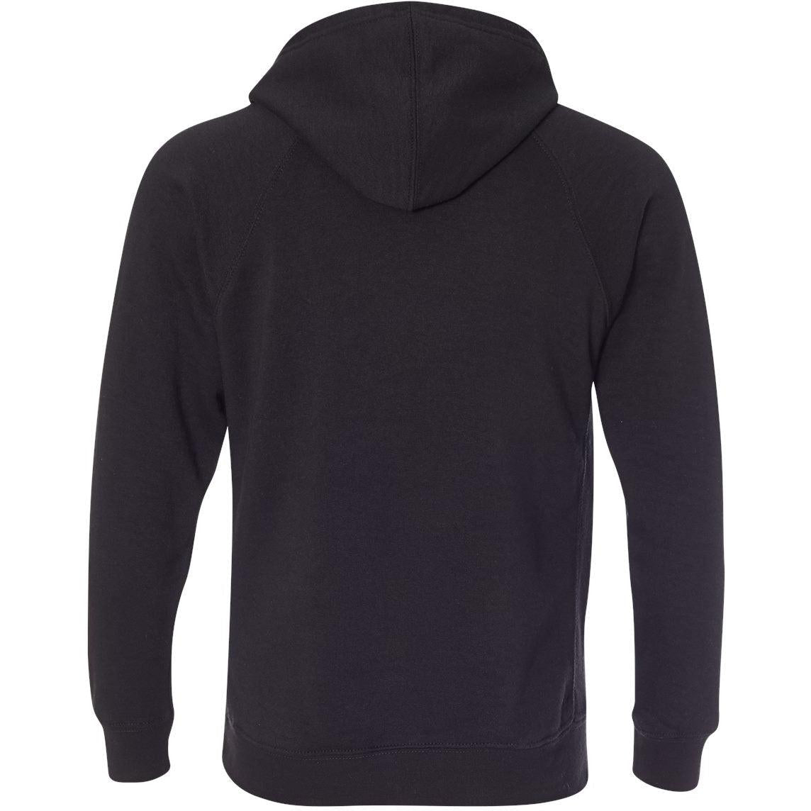 no-logo Independent Trading Co. Special Blend Raglan Hooded Sweatshirt-Men's Layering-Independent Trading Co.-Thread Logic