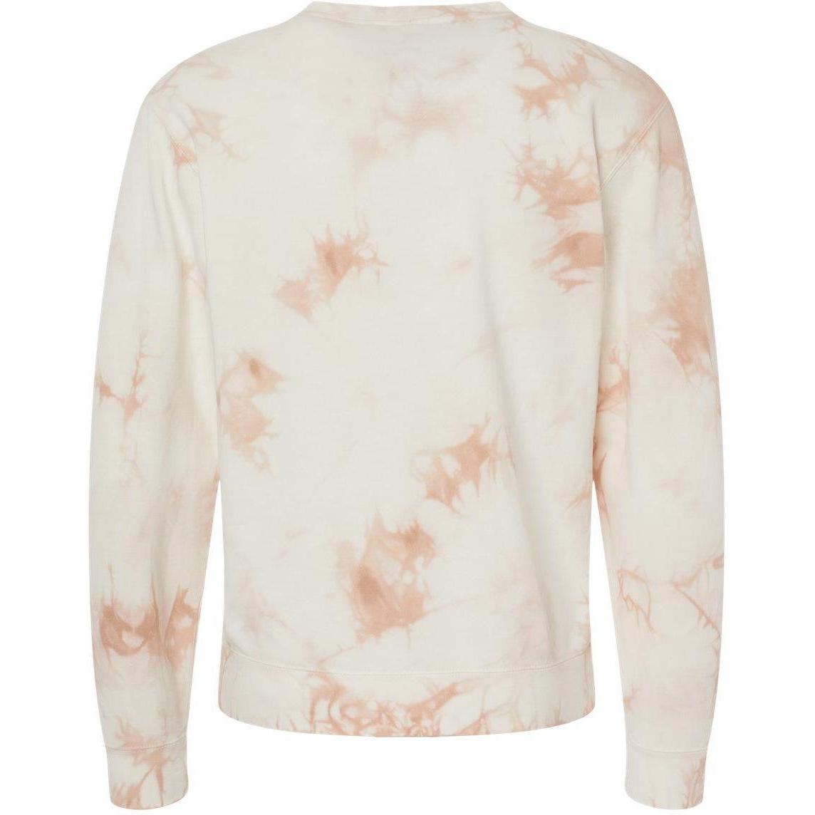 no-logo Independent Trading Co. Unisex Midweight Tie-Dyed Sweatshirt-Fleece-Independent Trading Co.-Thread Logic