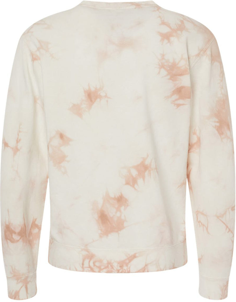 no-logo Independent Trading Co. Unisex Midweight Tie-Dyed Sweatshirt-Fleece-Independent Trading Co.-Thread Logic