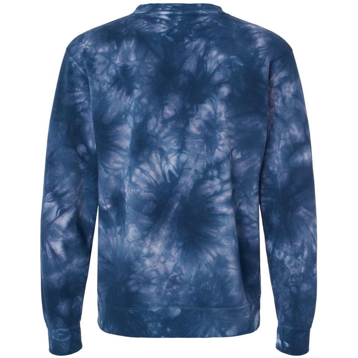 no-logo Independent Trading Co. Unisex Midweight Tie-Dyed Sweatshirt-Fleece-Independent Trading Co.-Thread Logic