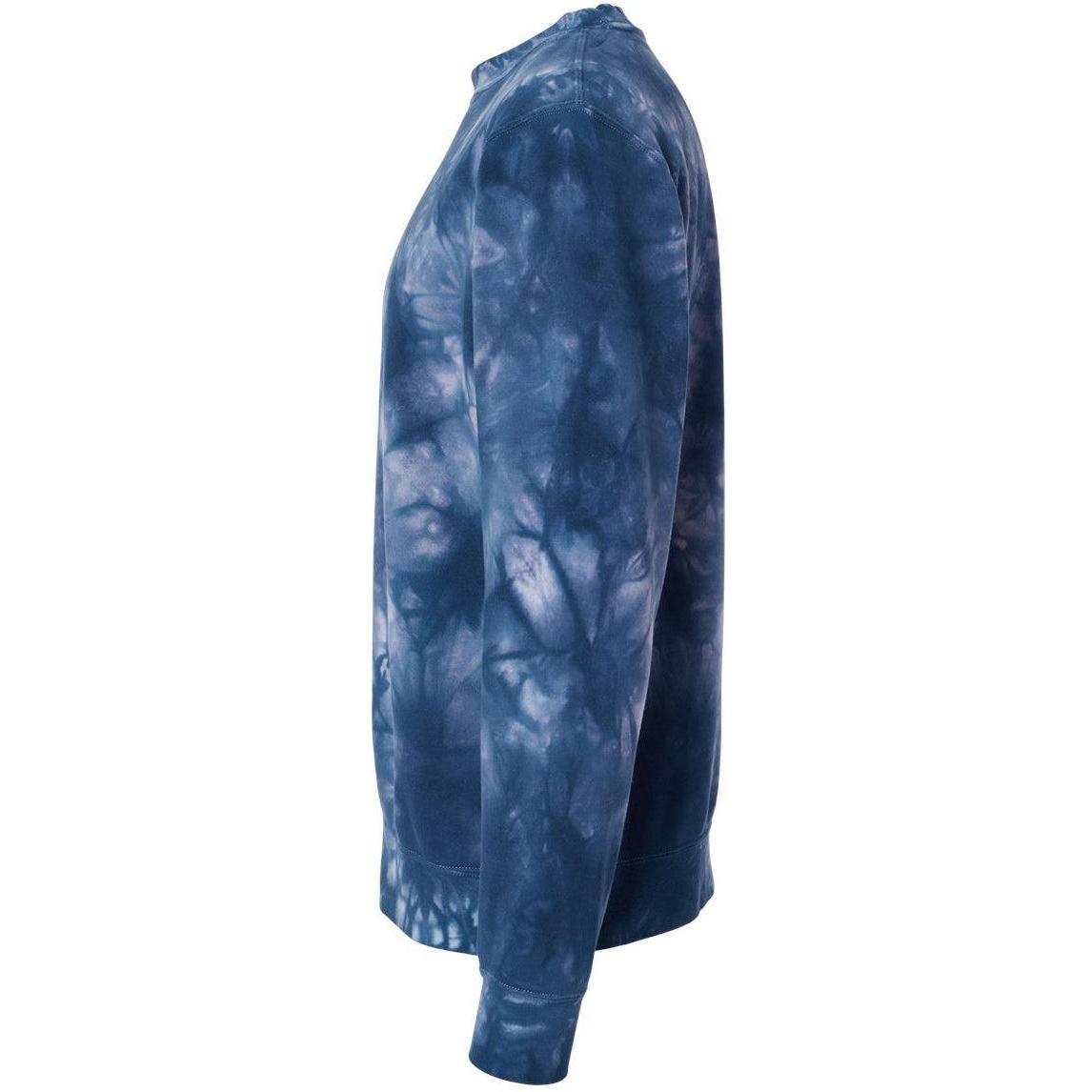 no-logo Independent Trading Co. Unisex Midweight Tie-Dyed Sweatshirt-Fleece-Independent Trading Co.-Thread Logic
