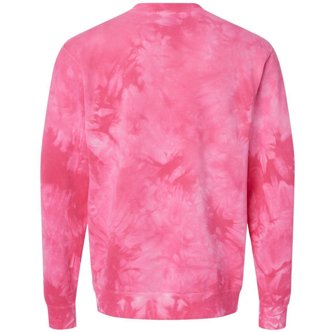 no-logo Independent Trading Co. Unisex Midweight Tie-Dyed Sweatshirt-Fleece-Independent Trading Co.-Thread Logic