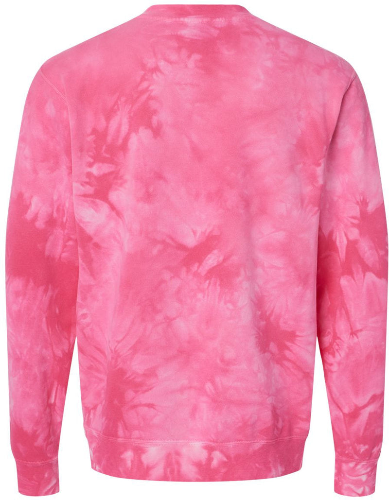 no-logo Independent Trading Co. Unisex Midweight Tie-Dyed Sweatshirt-Fleece-Independent Trading Co.-Thread Logic