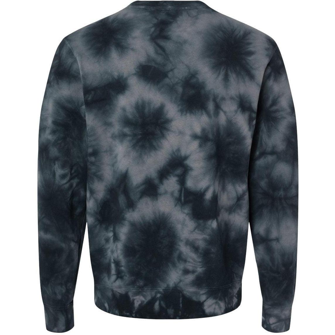 no-logo Independent Trading Co. Unisex Midweight Tie-Dyed Sweatshirt-Fleece-Independent Trading Co.-Thread Logic