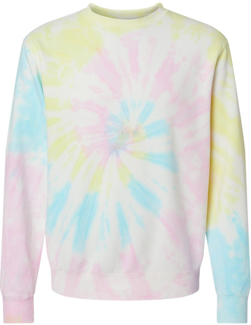 Independent Trading Co. Unisex Midweight Tie-Dyed Sweatshirt