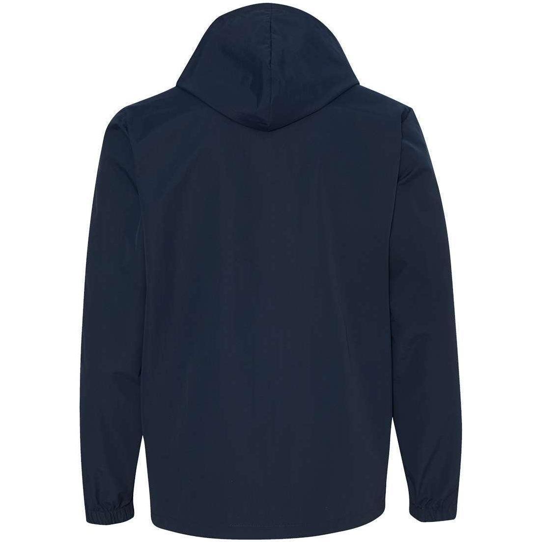 no-logo Independent Trading Co. Water-Resistant Hooded Windbreaker-Men's Jackets-Independent Trading Co.-Thread Logic
